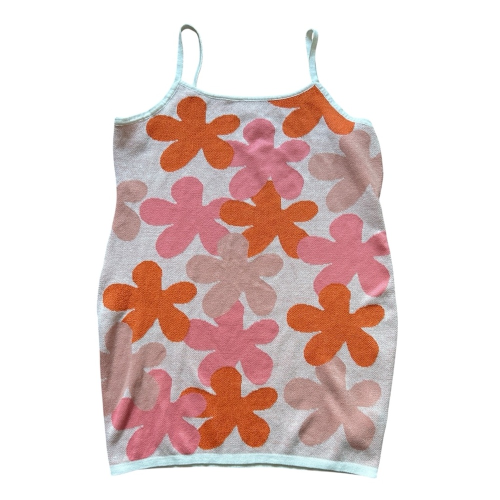SHEIN retro daisy minidress